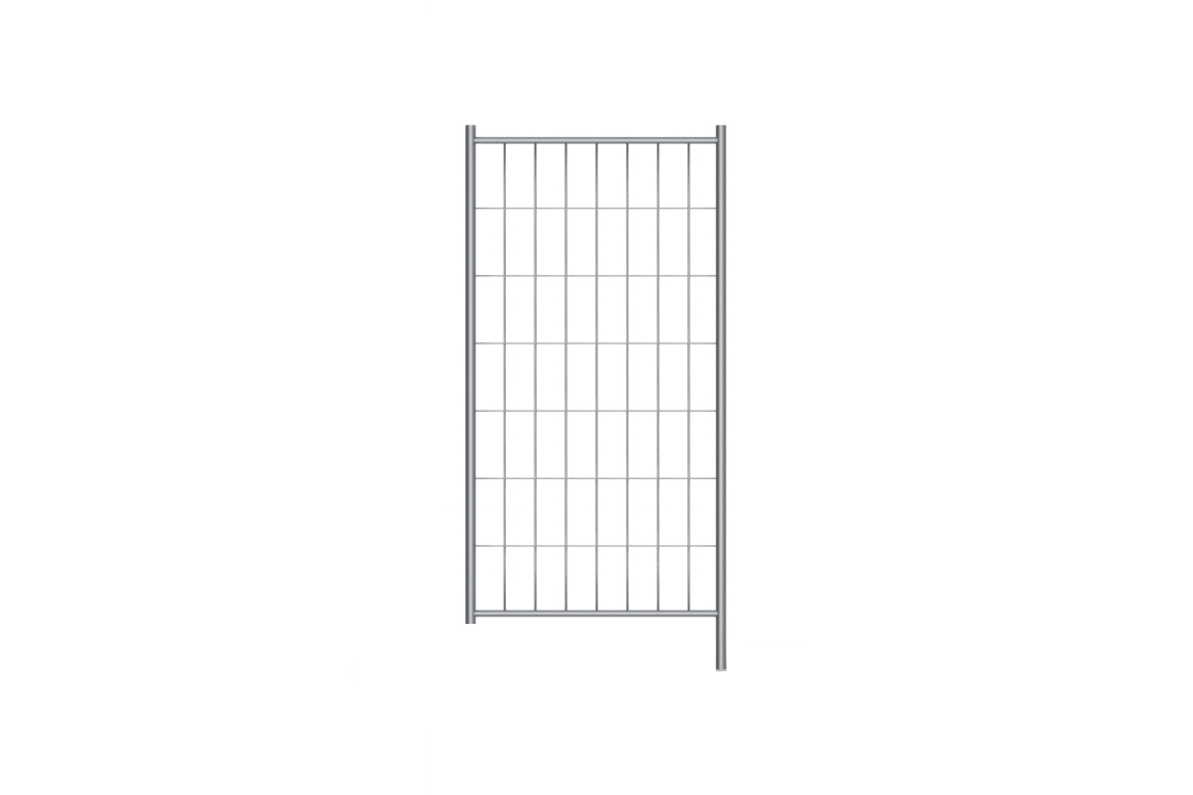 Mesh Double-Leaf Temporary Gate
